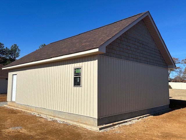 Custom Garage Built by Simply Garages in Florence, AL